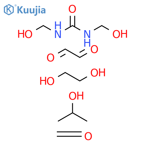 urea, n,n'-bis(hydroxymethyl)-, reaction products with ethylene glycol, formaldehyde, glyoxal and iso-pr alc. structure