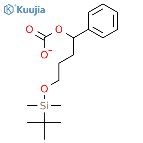 CARBONIC ACID, 3-[[(1,1-DIMETHYLETHYL)DIMETHYLSILYL]OXY]PROPYLPHENYLMETHYL ESTER structure