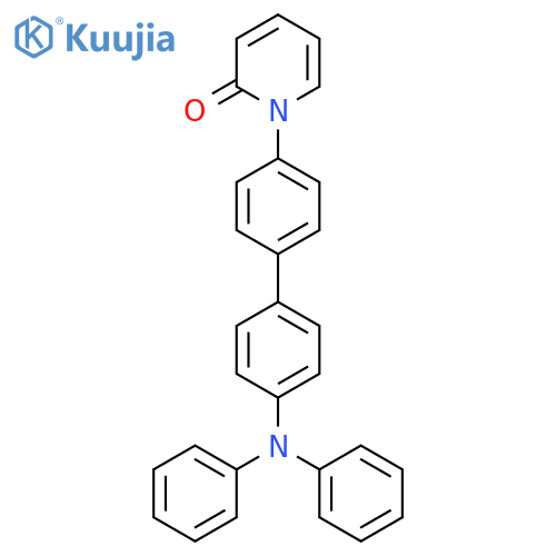 2(1H)-Pyridinone, 1-[4'-(diphenylamino)[1,1'-biphenyl]-4-yl]- structure