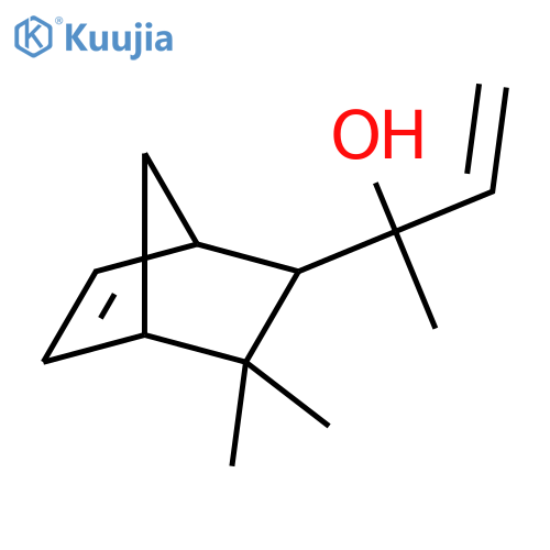 Bicyclo[2.2.1]hept-5-ene-2-methanol,a-ethenyl-a,3,3-trimethyl- structure