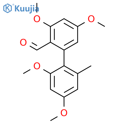 [1,1'-BIPHENYL]-2-CARBOXALDEHYDE, 2',3,4',5-TETRAMETHOXY-6'-METHYL- structure