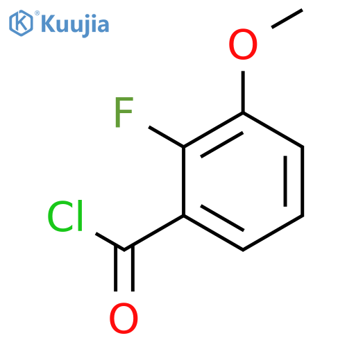 2-Fluoro-3-methoxybenzoyl Chloride structure