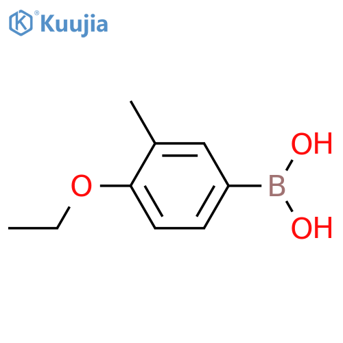 4-Ethoxy-3-methylphenylboronic acid structure