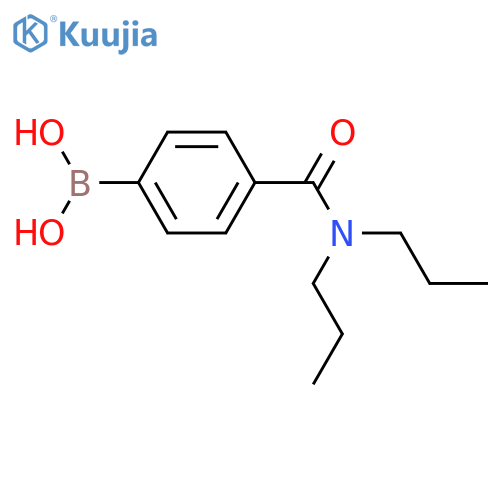 4-(Dipropylcarbamoyl)phenylboronic acid structure