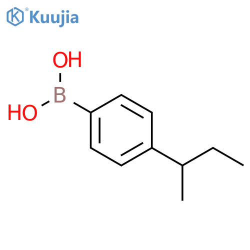 (4-sec-Butylphenyl)boronic Acid structure