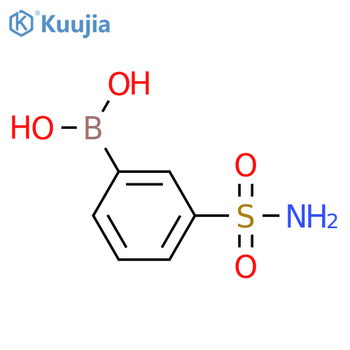 (3-sulfamoylphenyl)boronic acid structure