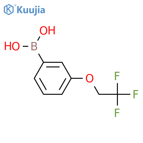 3-(2,2,2-Trifluoroethoxy)phenylboronic Acid structure