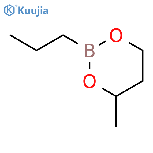 1,3,2-Dioxaborinane, 4-methyl-2-propyl- structure