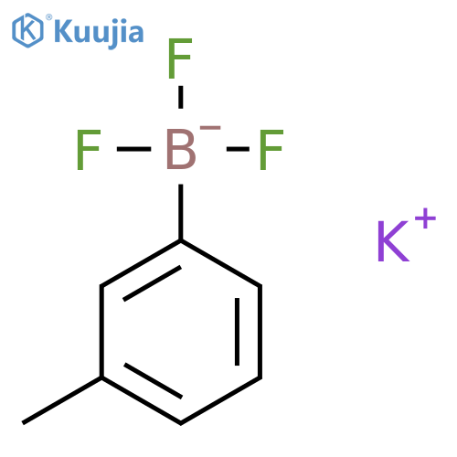 Potassium (3-Methylphenyl)trifluoroborate structure