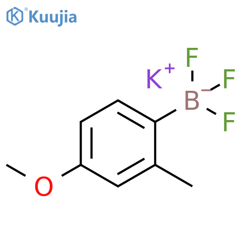 POTASSIUM (4-METHOXY-2-METHYLPHENYL)TRIFLUOROBORATE structure