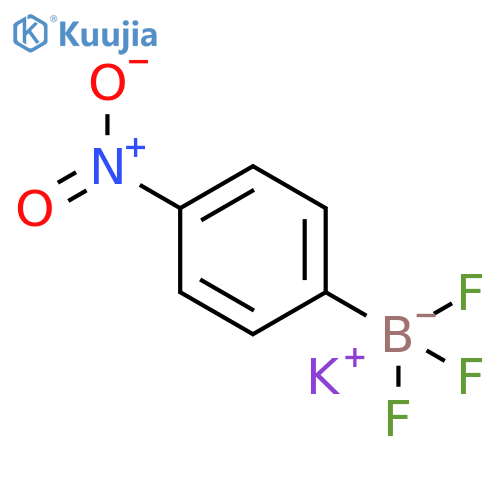 Potassium 4-Nitrophenyltrifluoroborate structure