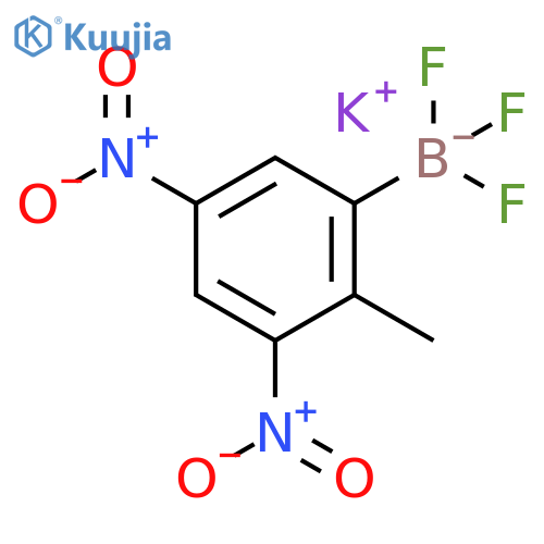 POTASSIUM (3,5-DINITRO-2-METHYLPHENYL)TRIFLUOROBORATE structure