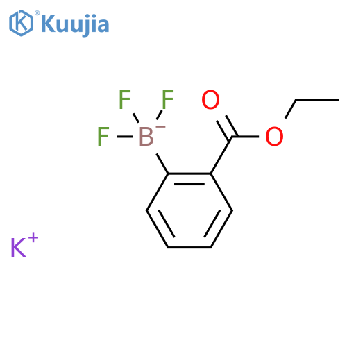 POTASSIUM (2-ETHOXYCARBONYLPHENYL)TRIFLUOROBORATE structure