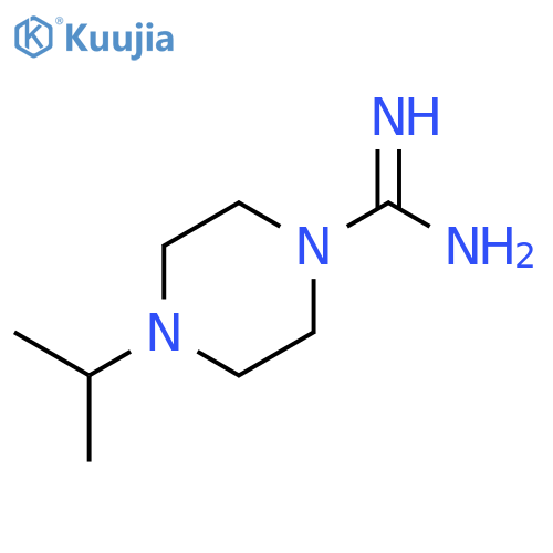 1-Piperazinecarboximidamide,4-(1-methylethyl)- structure