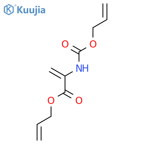 2-Propenoic acid, 2-[[(2-propenyloxy)carbonyl]amino]-, 2-propenyl ester structure
