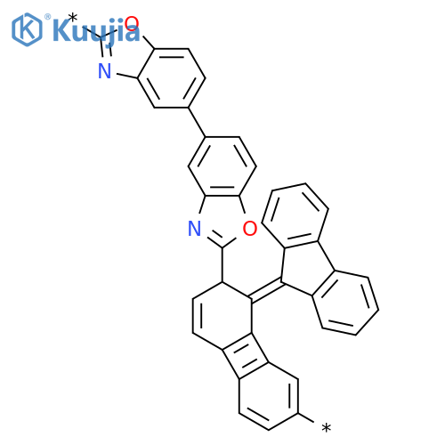 POLY(2,5-BENZOXAZOLEDIYL-9H-FLUOREN-9-YLIDENE-5,2-BENZOXAZOLEDIYL-2,7-BIPHENYLENEDIYL) structure