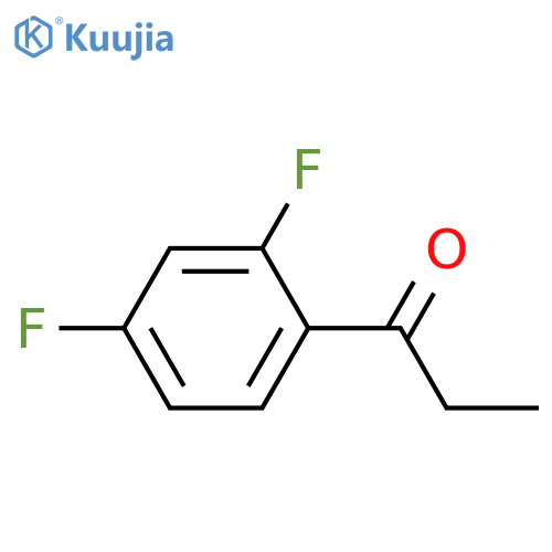 2',4'-Difluoropropiophenone structure