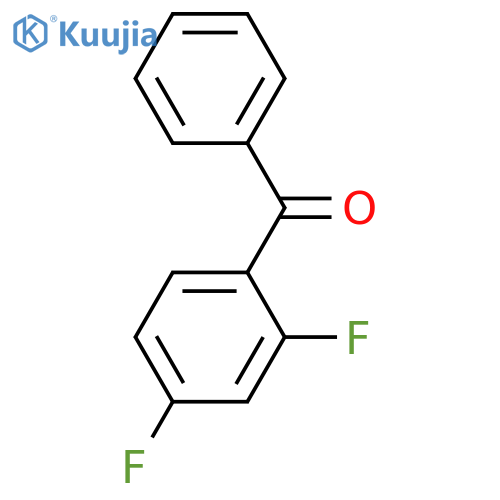 2,4-difluorobenzophenone structure