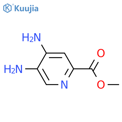 methyl 4,5-diaminopyridine-2-carboxylate structure