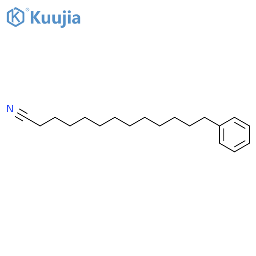 BENZENETRIDECANENITRILE structure