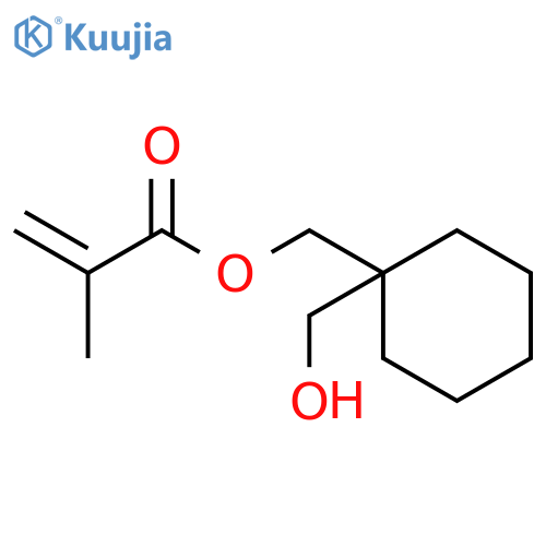 [1-(Hydroxymethyl)cyclohexyl]methyl 2-methylprop-2-enoate structure