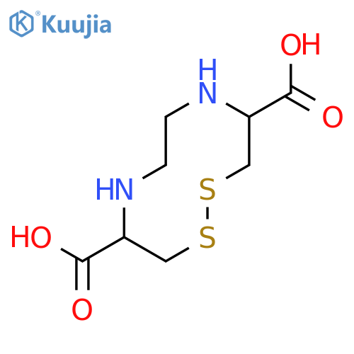 1,2,5,8-DITHIADIAZECINE-4,9-DICARBOXYLIC ACID, OCTAHYDRO- structure