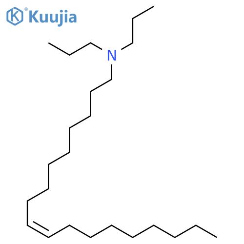 9-OCTADECEN-1-AMINE, N,N-DIPROPYL-, (9Z)- structure