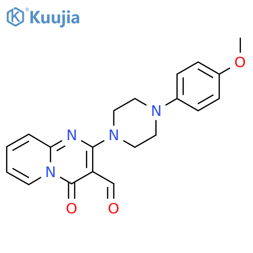 2-[4-(4-Methoxyphenyl)piperazin-1-yl]-4-oxo-4H-pyrido[1,2-a]pyrimidine-3-carbaldehyde structure