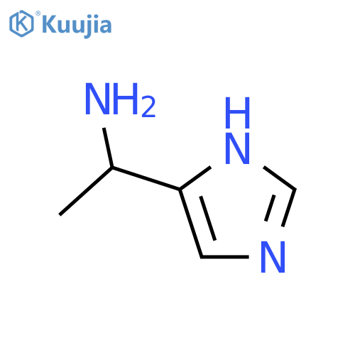 1-(1H-imidazol-4-yl)ethan-1-amine structure