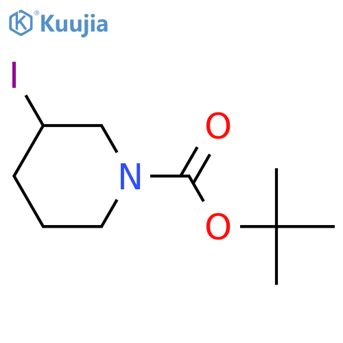 Tert-butyl 3-iodopiperidine-1-carboxylate structure