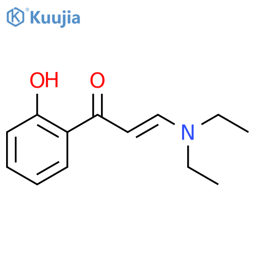 (E)-3-(Diethylamino)-1-(2-hydroxyphenyl)prop-2-en-1-one structure