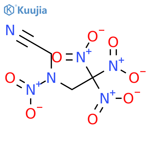 Acetonitrile, [nitro(2,2,2-trinitroethyl)amino]- structure