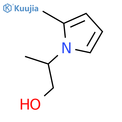 (βS)-β,2-dimethyl-1H-Pyrrole-1-ethanol structure