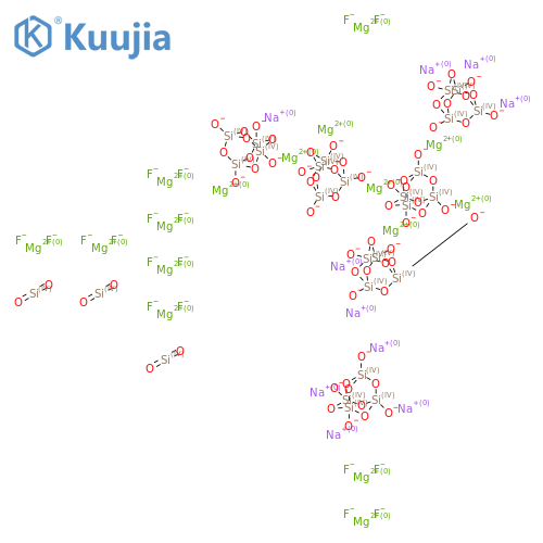 Sodium magnesium fluorosilicate structure