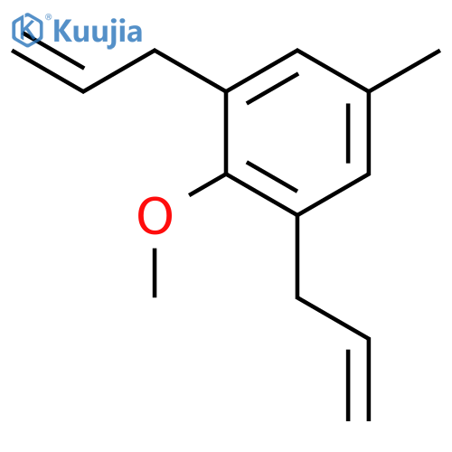 BENZENE, 2-METHOXY-5-METHYL-1,3-DI-2-PROPENYL- structure