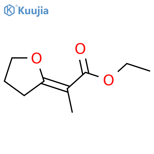 PROPANOIC ACID, 2-(DIHYDRO-2(3H)-FURANYLIDENE)-, ETHYL ESTER structure