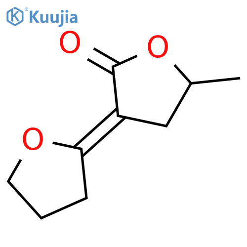 2(3H)-FURANONE, 3-(DIHYDRO-2(3H)-FURANYLIDENE)DIHYDRO-5-METHYL- structure