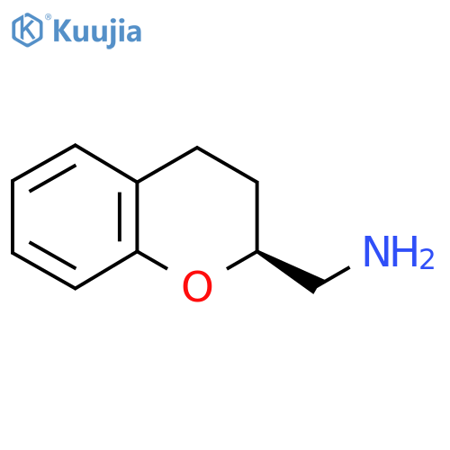 [(2S)-3,4-dihydro-2H-1-benzopyran-2-yl]methanamine structure