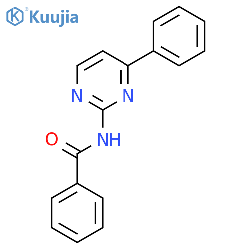 Benzamide, N-(4-phenyl-2-pyrimidinyl)- structure