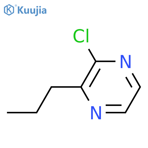 2-chloro-3-propylpyrazine structure