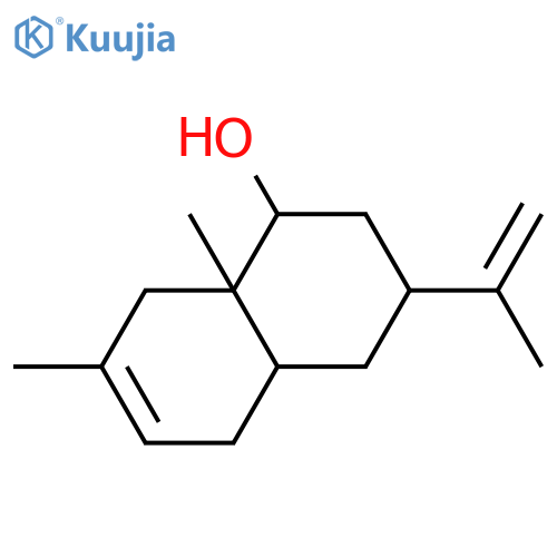 1-Naphthalenol,1,2,3,4,4a,5,8,8a-octahydro-7,8a-dimethyl-3-(1-methylethenyl)- structure