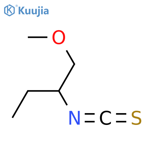 Butane,2-isothiocyanato-1-methoxy- structure