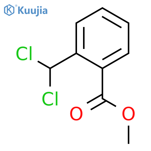 Benzoic acid,2-(dichloromethyl)-, methyl ester structure