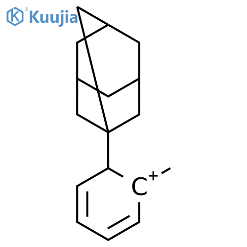 2,4-CYCLOHEXADIEN-1-YLIUM, 1-METHYL-6-TRICYCLO[3.3.1.13,7]DEC-1-YL- structure