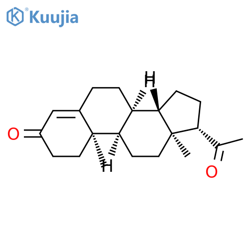 (9β)-Pregn-4-ene-3,20-dione structure
