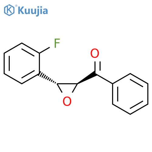 METHANONE, [(2S,3R)-3-(2-FLUOROPHENYL)OXIRANYL]PHENYL- structure