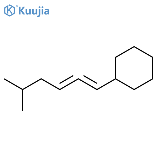 Cyclohexane, (5-methyl-1,2-hexadienyl)- structure