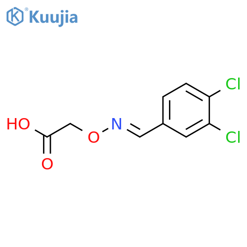 ACETIC ACID, [[[(3,4-DICHLOROPHENYL)METHYLENE]AMINO]OXY]- structure
