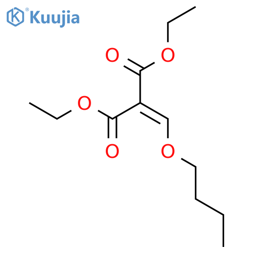 PROPANEDIOIC ACID, (BUTOXYMETHYLENE)-, DIETHYL ESTER structure