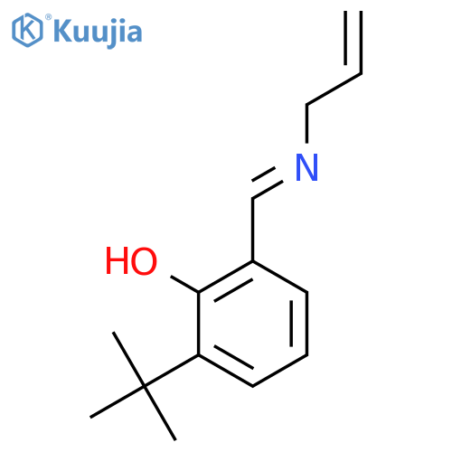 2-tert-Butyl-6-{[(prop-2-en-1-yl)amino]methylidene}cyclohexa-2,4-dien-1-one structure